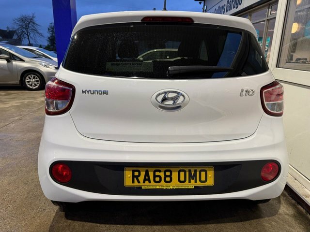 Hyundai I10 Go Se Hatchback RA68OMO White #4
