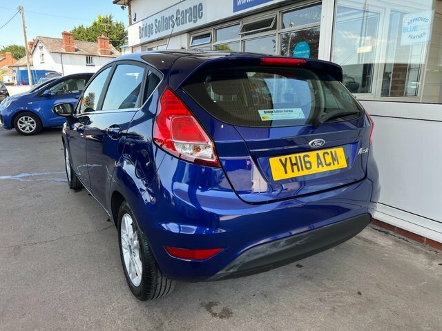 Ford Fiesta Zetec Hatchback YH16ACM Blue #3
