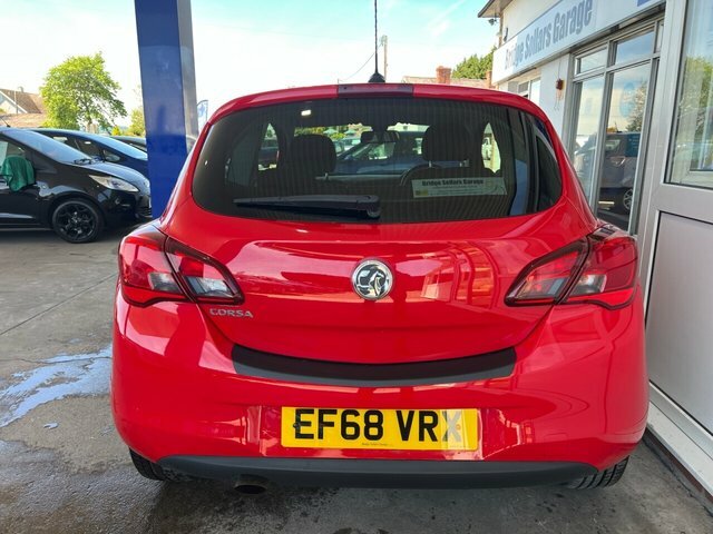 Vauxhall Corsa Ecotec Griffin Hatchback EF68VRX Red #4