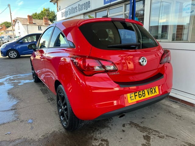 Vauxhall Corsa Ecotec Griffin Hatchback EF68VRX Red #3