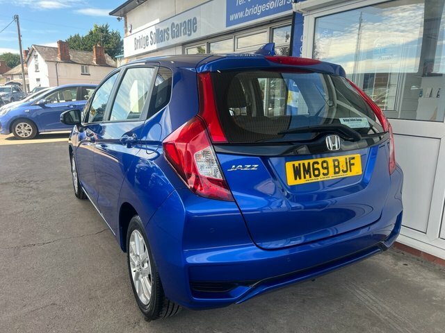 Honda Jazz I-vtec Se Navi Hatchback WM69BJF Blue #3