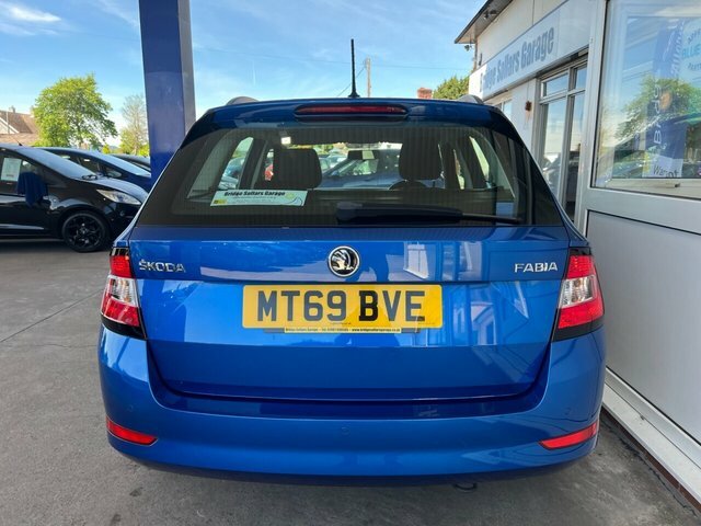 Skoda Fabia Tsi Se Estate MT69BVE Blue #4