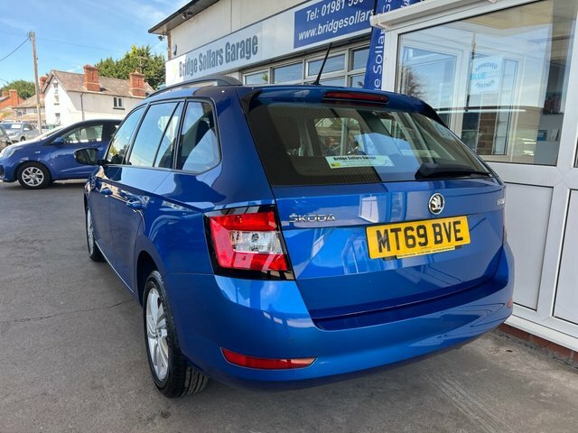 Skoda Fabia Tsi Se Estate MT69BVE Blue #3
