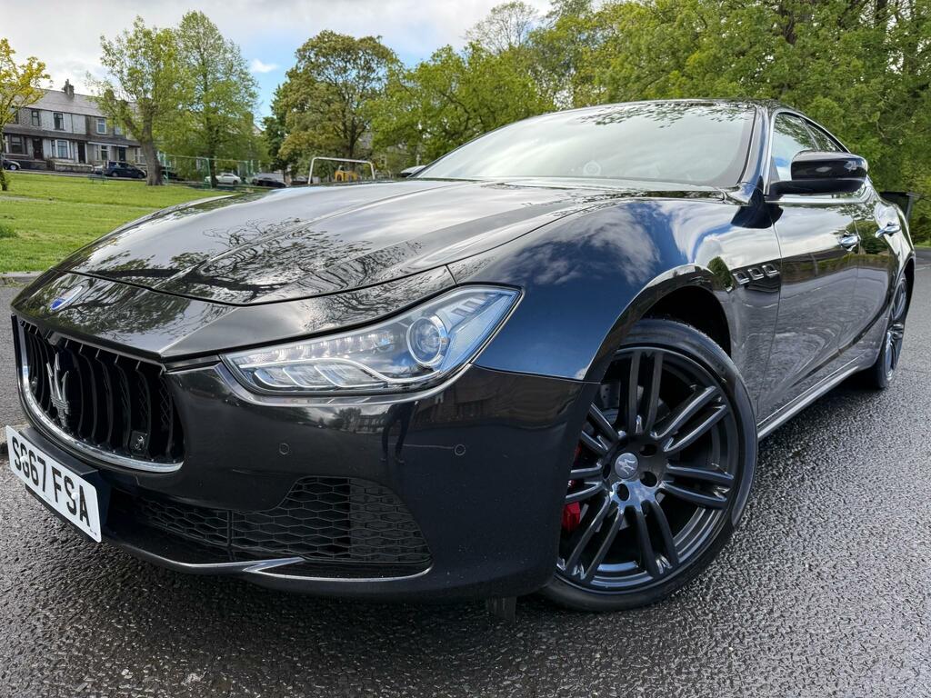 Maserati Ghibli Dv6 Auto Black
