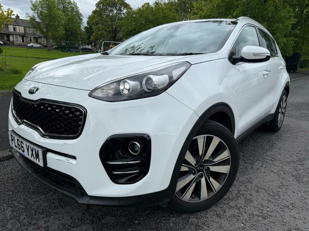 Kia Sportage 3 Isg Crdi White