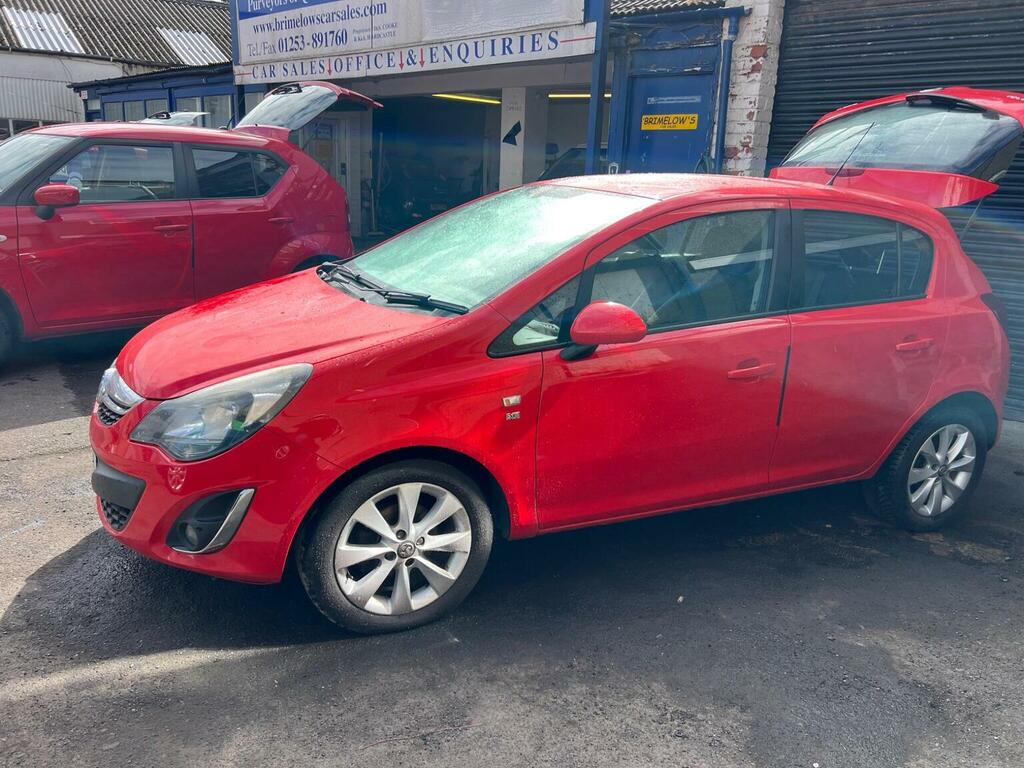 Vauxhall Corsa Hatchback 1.3 Cdti Ecoflex Excite Euro 5 Ac KU14SVF Red #2