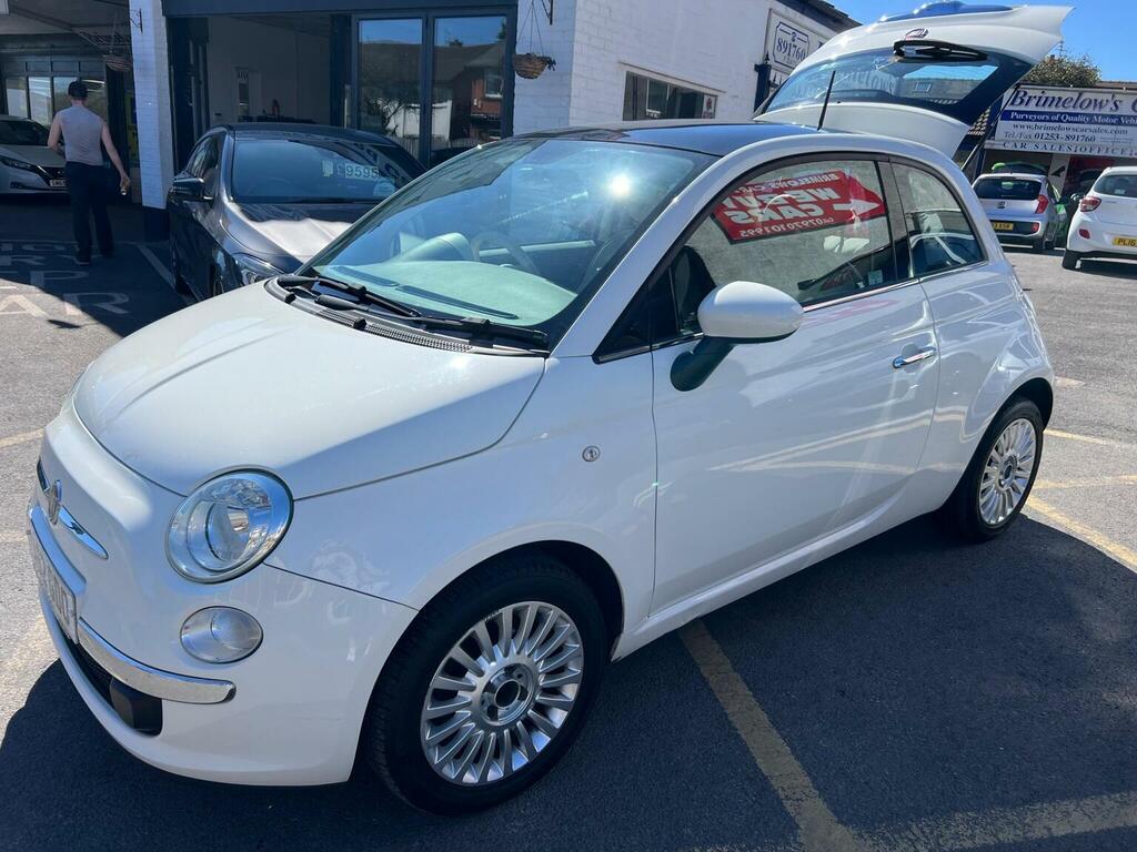 Fiat 500 Hatchback 1.2 Lounge Euro 4 201362 White