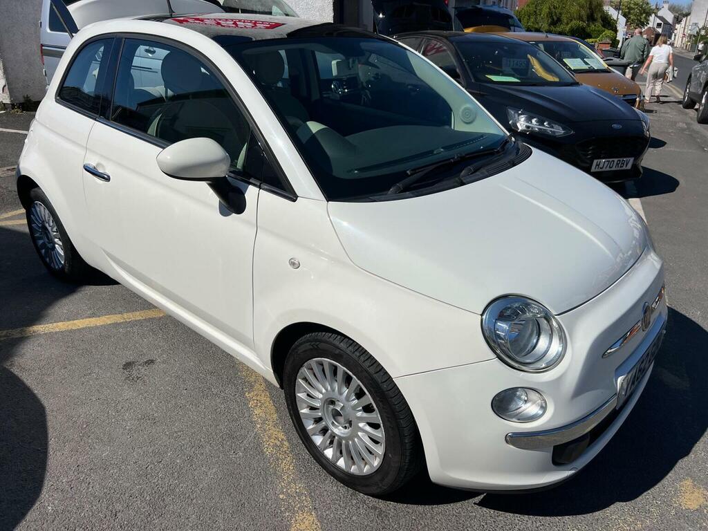 Fiat 500 Hatchback 1.2 Lounge Euro 4 201362 YA62GDO White #5