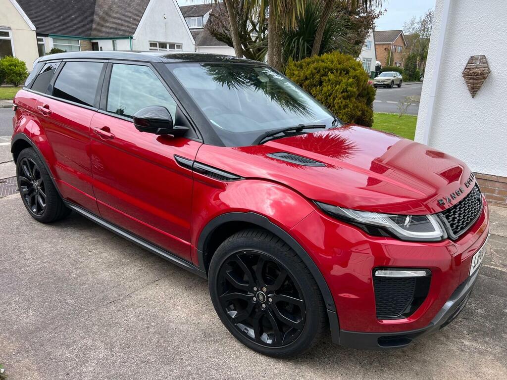 Land Rover Range Rover Evoque Suv 2.0 Td4 Hse Dynamic Lux 4Wd Euro 6 Ss Red
