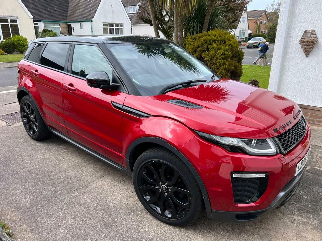 Land Rover Range Rover Evoque Suv 2.0 Td4 Hse Dynamic Lux 4Wd Euro 6 Ss RK16BZG Red #5