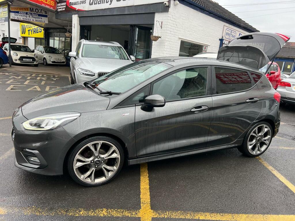 Ford Fiesta Hatchback 1.0T Ecoboost Mhev St-line X Edition Eur BP70XOB Grey #2