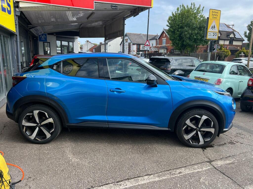 Nissan Juke Suv 1.0 Dig-t Tekna Dct Euro 6 Ss 202 LP21EBM Blue #4