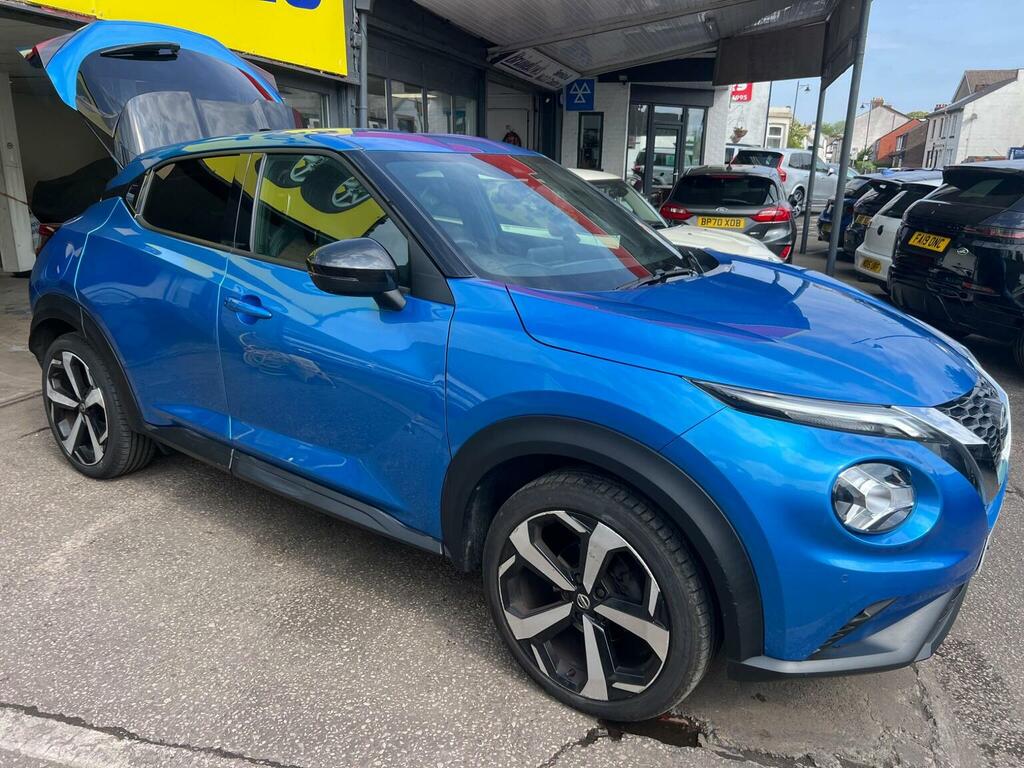 Nissan Juke Suv 1.0 Dig-t Tekna Dct Euro 6 Ss 202 Blue