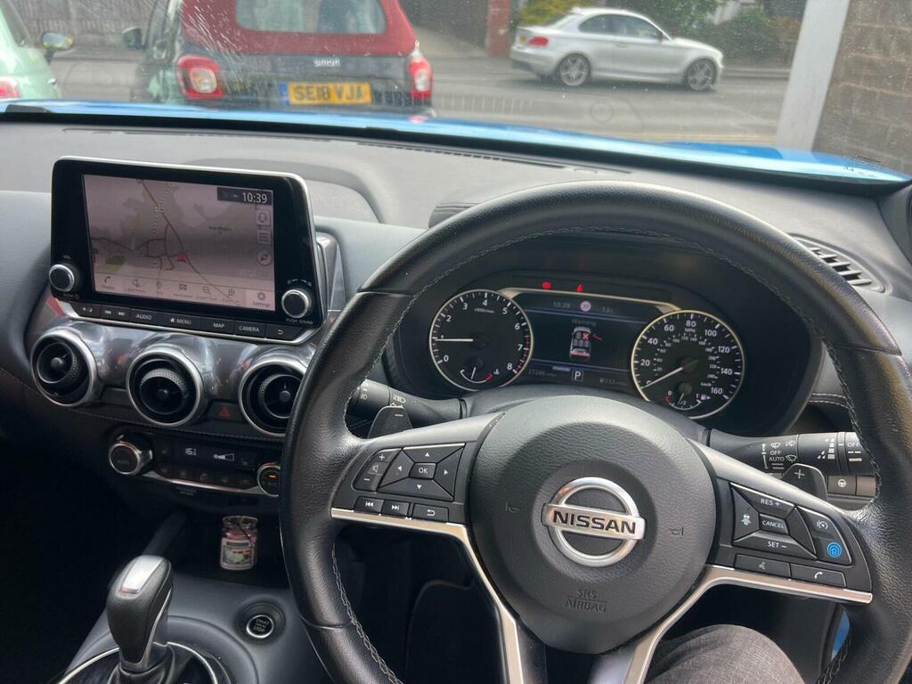 Nissan Juke Suv 1.0 Dig-t Tekna Dct Euro 6 Ss 202 LP21EBM Blue #3
