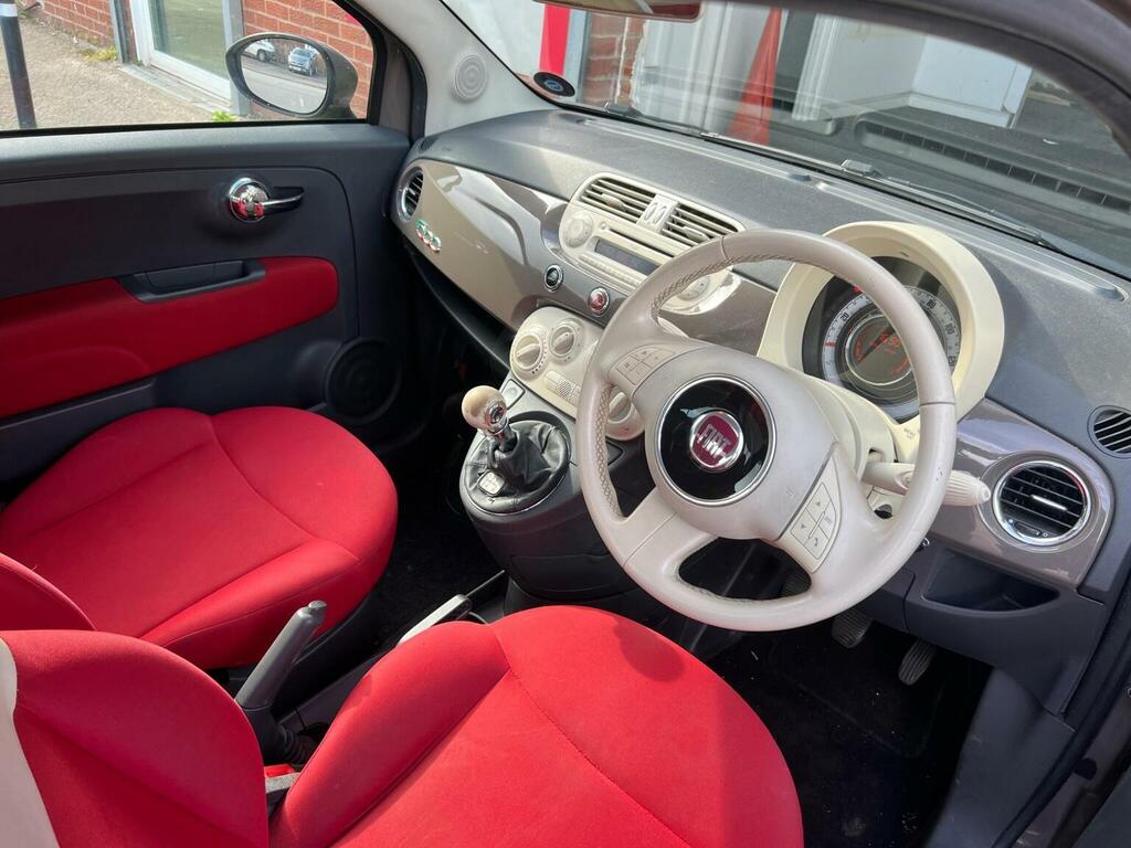Fiat 500 Hatchback 1.2 Pop Euro 4 200808 MW08KSJ Grey #2