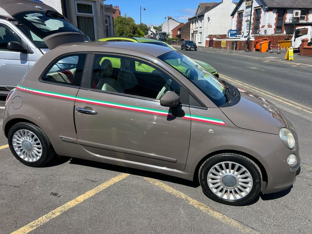 Fiat 500 Hatchback 1.2 Pop Euro 4 200808 MW08KSJ Grey #6