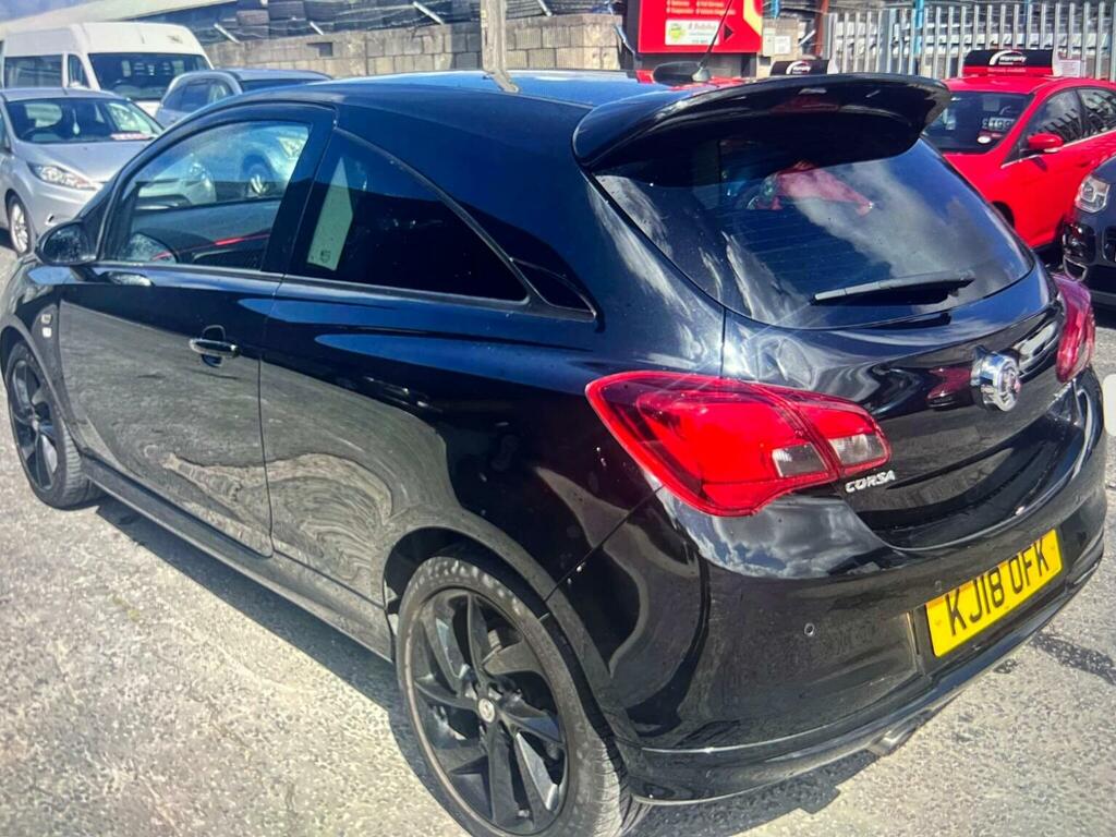 Vauxhall Corsa Hatchback 1.4I Turbo Ecoflex Limited Edition Euro KJ18OFK Black #5