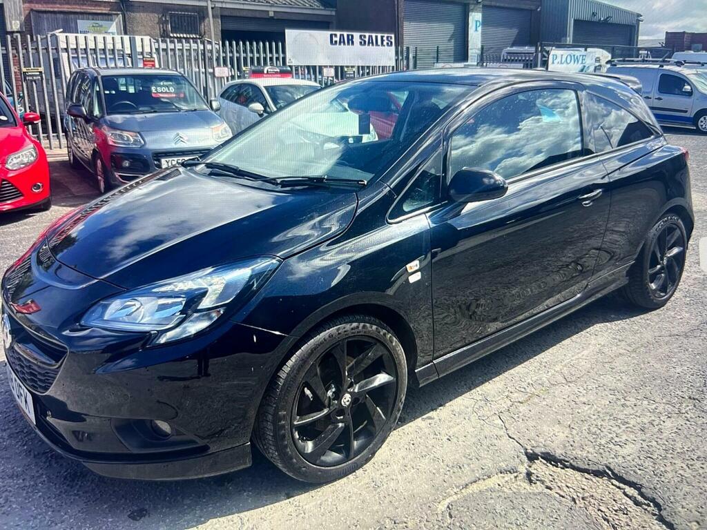 Vauxhall Corsa Hatchback 1.4I Turbo Ecoflex Limited Edition Euro KJ18OFK Black #2