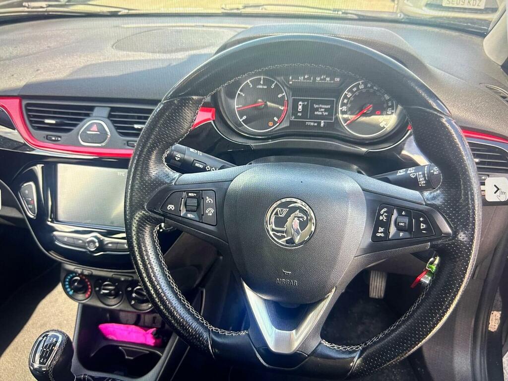 Vauxhall Corsa Hatchback 1.4I Turbo Ecoflex Limited Edition Euro KJ18OFK Black #3