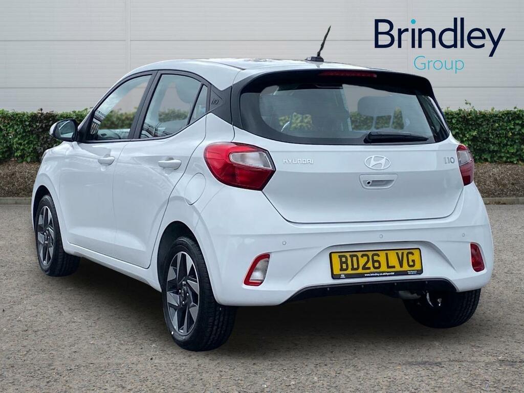 Hyundai I10 1.0 Advance Hatchback Euro 6 S BD26LVG White #3