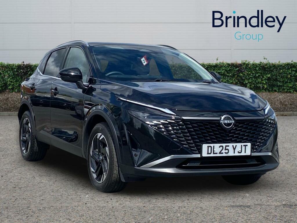 Nissan Qashqai 1.3 Dig-t Mhev N-connecta Suv Hybrid Xt DL25YJT Black