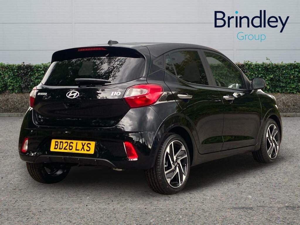 Hyundai I10 1.2 Premium Hatchback Euro 6 S BD26LXS Black #4