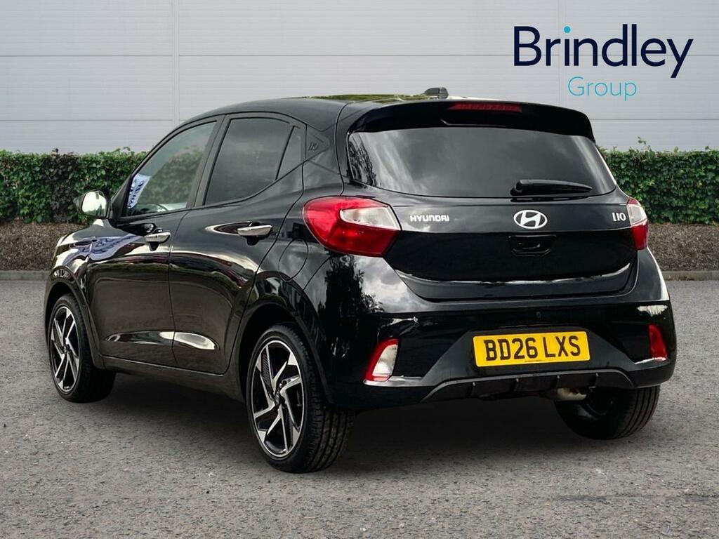 Hyundai I10 1.2 Premium Hatchback Euro 6 S BD26LXS Black #3