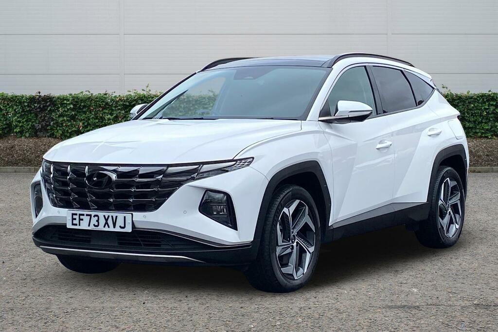 Hyundai Tucson 1.6 H T-gdi Ultimate Suv Hybrid Eu EF73XVJ White #2