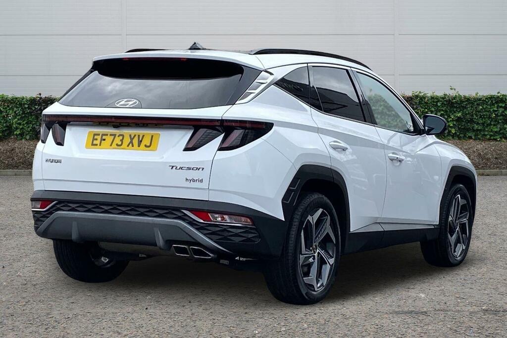 Hyundai Tucson 1.6 H T-gdi Ultimate Suv Hybrid Eu EF73XVJ White #4