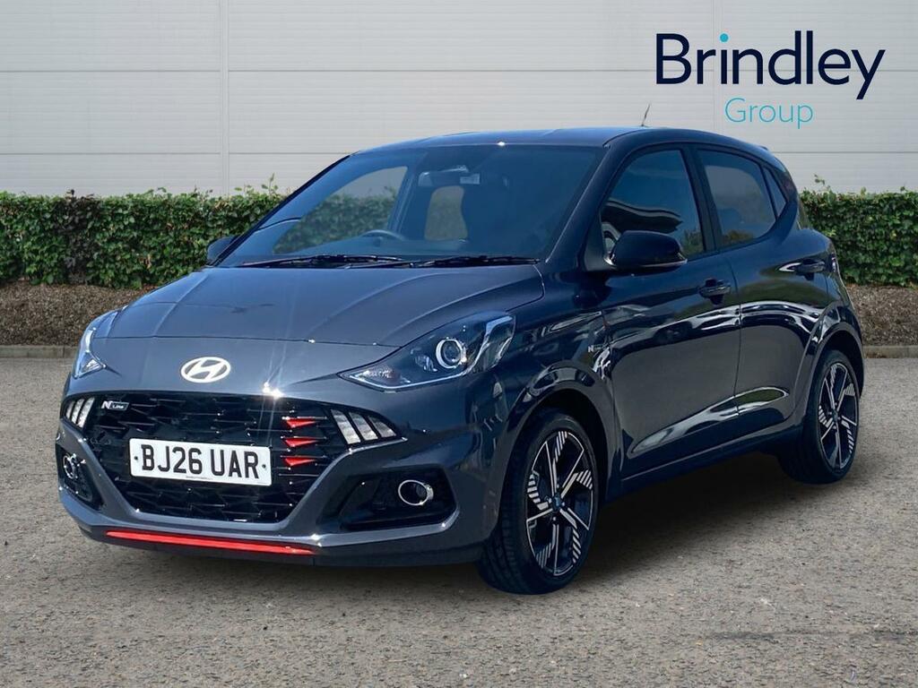 Hyundai I10 1.0 T-gdi N Line Hatchback Euro BJ26UAR Grey #2