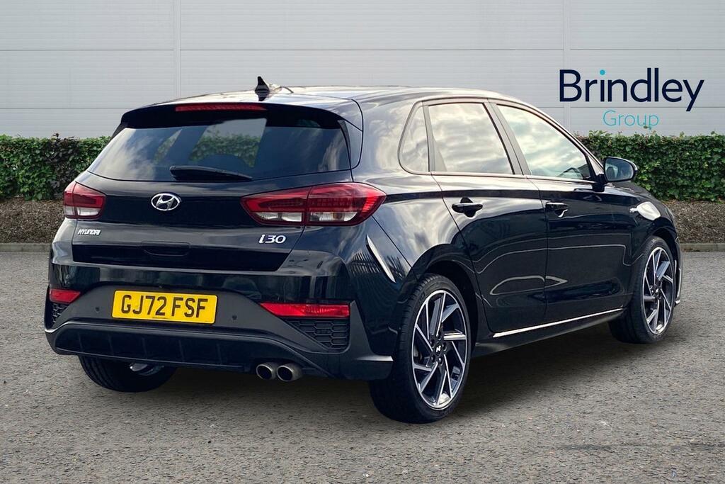 Hyundai I30 1.5 T-gdi Mhev N Line Hatchback Hybrid Black #4