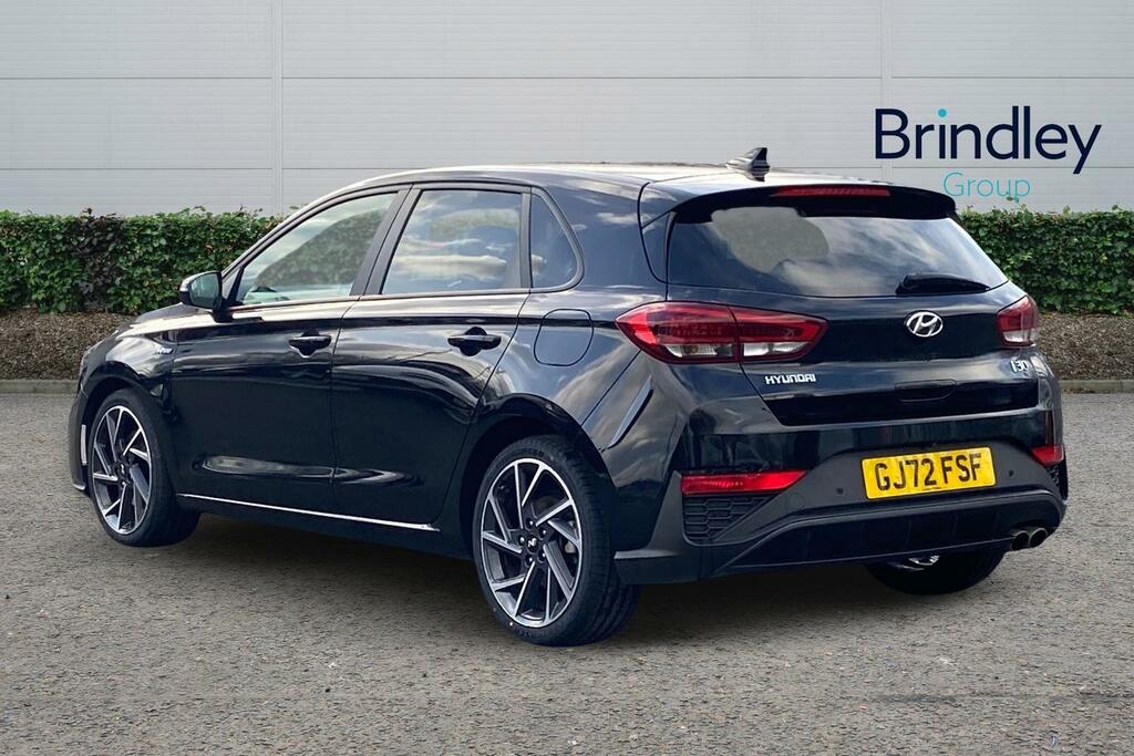 Hyundai I30 1.5 T-gdi Mhev N Line Hatchback Hybrid Black #3