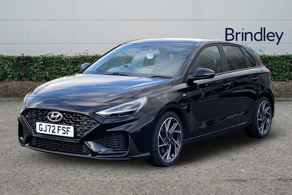 Hyundai I30 1.5 T-gdi Mhev N Line Hatchback Hybrid Black #2