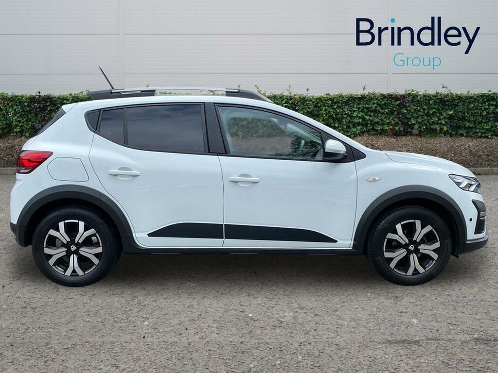 Dacia Sandero Stepway 1.0 Tce Prestige Hatchback Cvt Euro 6 YM22NME White #6