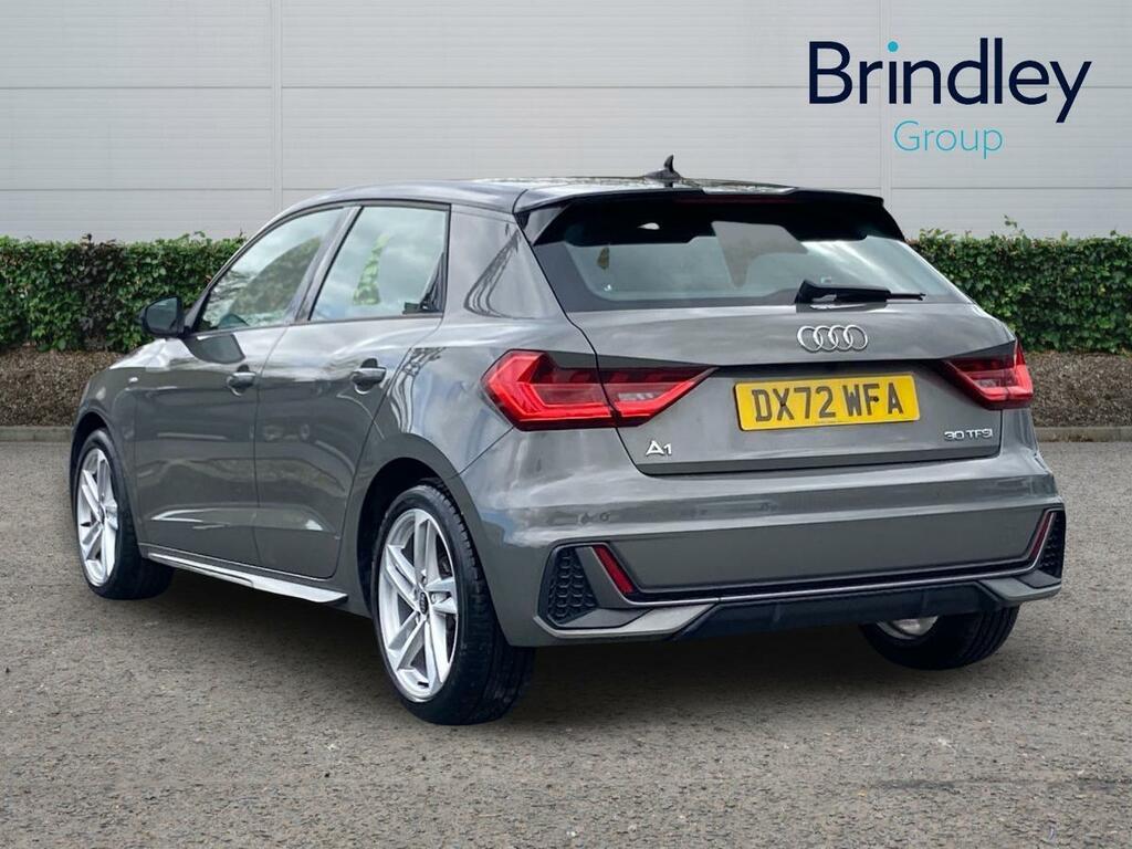 Audi A1 1.0 Tfsi 30 S Line Sportback S Tronic E DX72WFA Grey #3