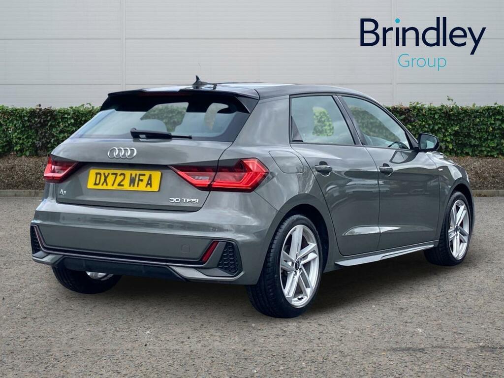 Audi A1 1.0 Tfsi 30 S Line Sportback S Tronic E DX72WFA Grey #4