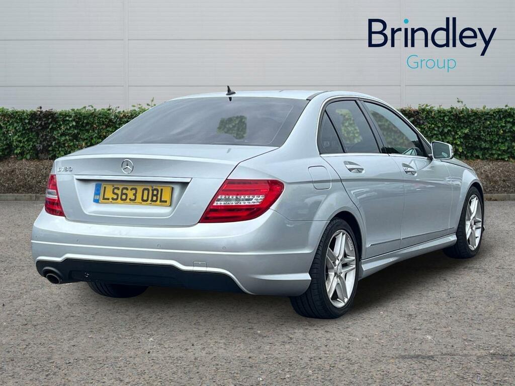 Mercedes-Benz C Class 1.6 C180 Amg Sport Saloon G-tronic Eur Silver #4
