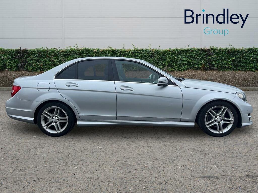 Mercedes-Benz C Class 1.6 C180 Amg Sport Saloon G-tronic Eur Silver #6