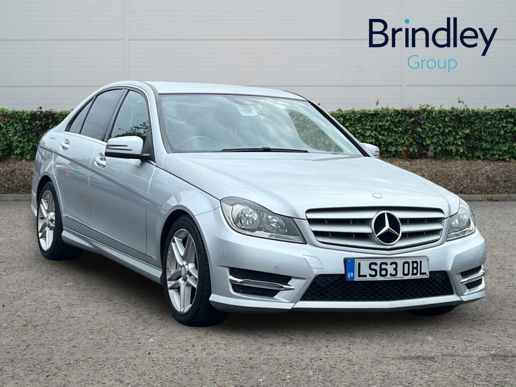 Mercedes-Benz C Class 1.6 C180 Amg Sport Saloon G-tronic Eur Silver