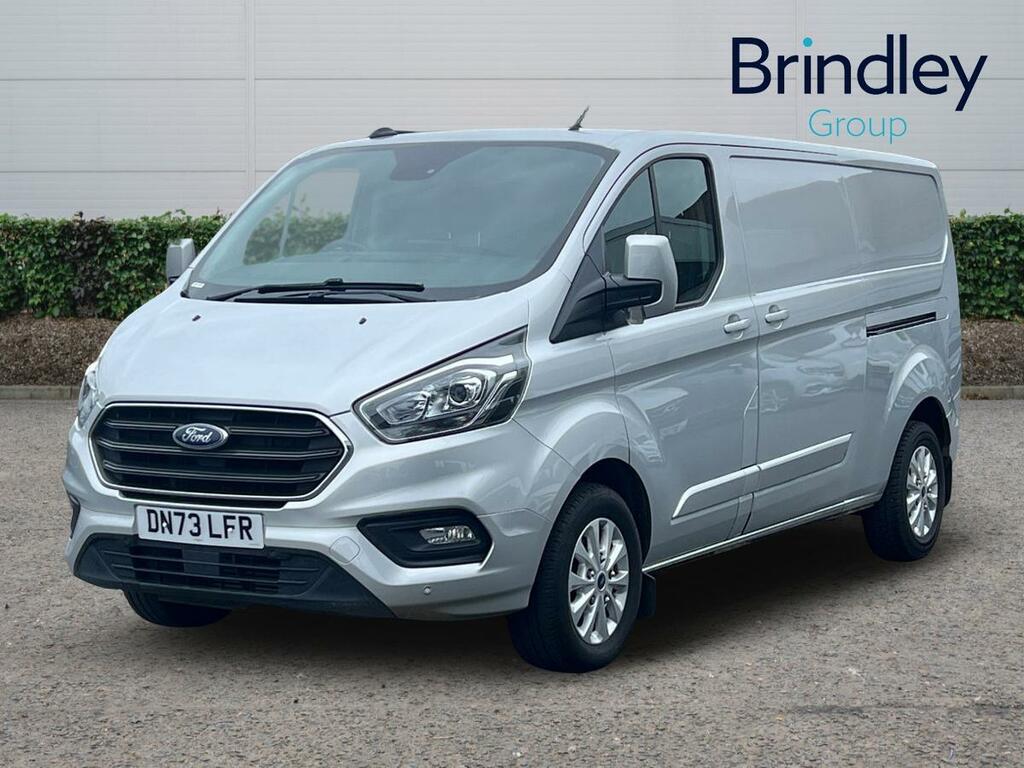 Ford Transit Custom 2.0 300 Ecoblue Limited Panel Van Manua DN73LFR Silver #2