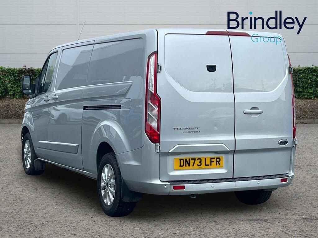 Ford Transit Custom 2.0 300 Ecoblue Limited Panel Van Manua DN73LFR Silver #3