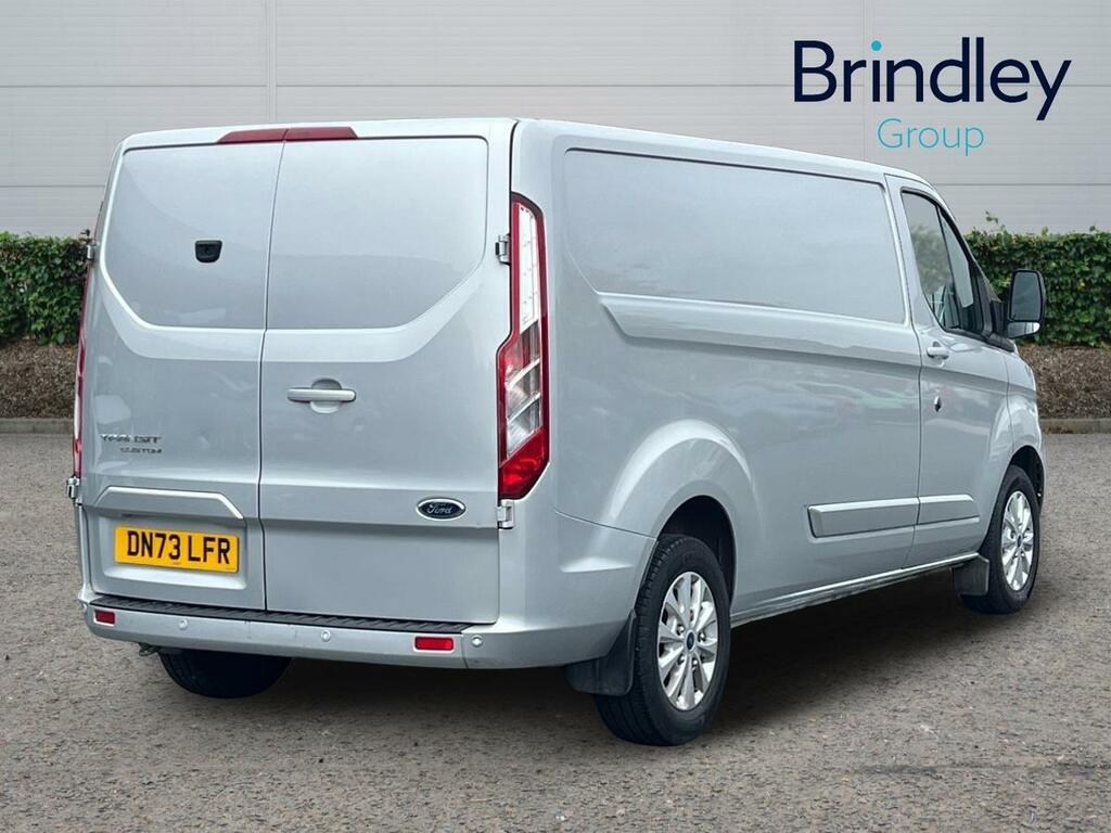 Ford Transit Custom 2.0 300 Ecoblue Limited Panel Van Manua DN73LFR Silver #4