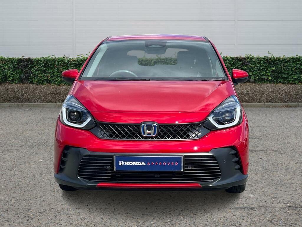 Honda Jazz 1.5 H I-mmd Advance Hatchback Hybrid Ec BU25VXZ Red #6