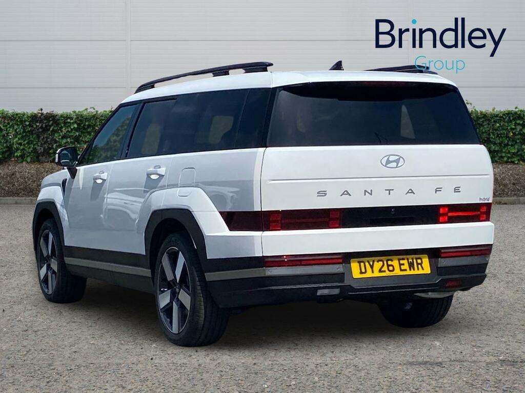 Hyundai Santa Fe 1.6T Ultimate Suv Hybrid Euro 6 S DY26EWR White #3