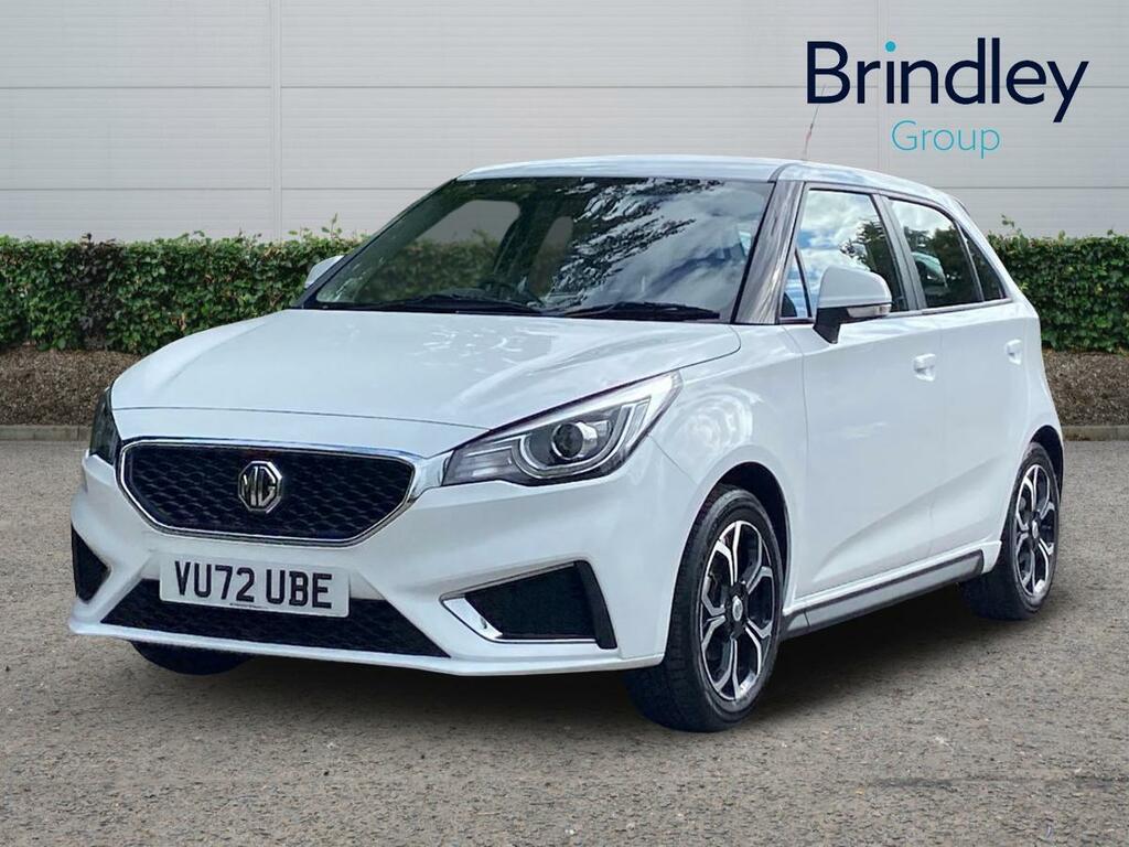 MG MG3 1.5 Vti-tech Exclusive Nav Hatchback Ma VU72UBE White #2