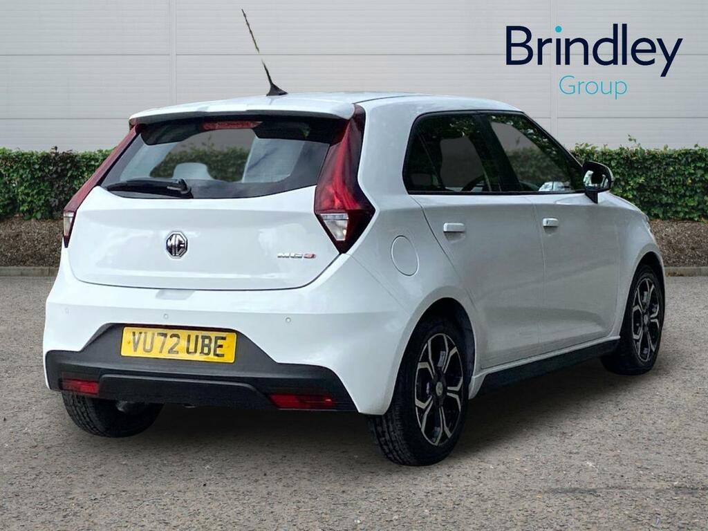 MG MG3 1.5 Vti-tech Exclusive Nav Hatchback Ma VU72UBE White #4