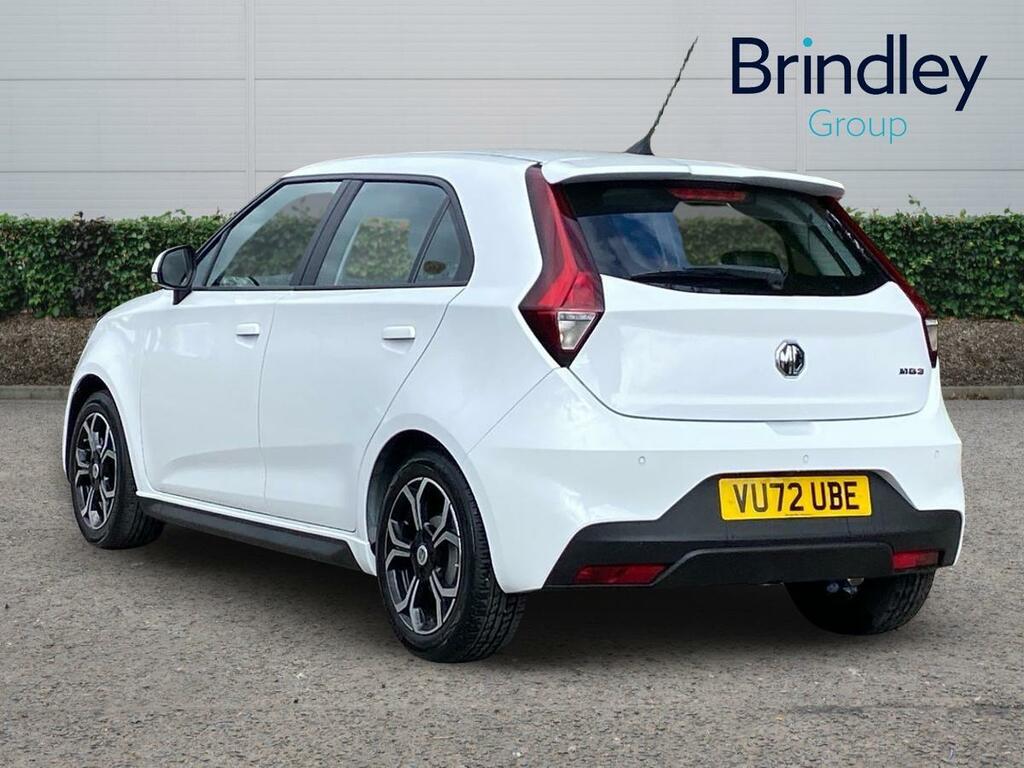 MG MG3 1.5 Vti-tech Exclusive Nav Hatchback Ma VU72UBE White #3