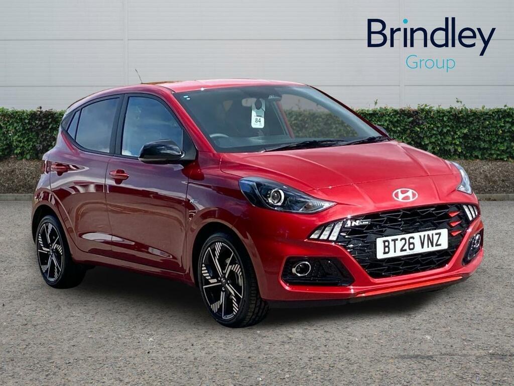Hyundai I10 1.0 T-gdi N Line Hatchback Euro Red