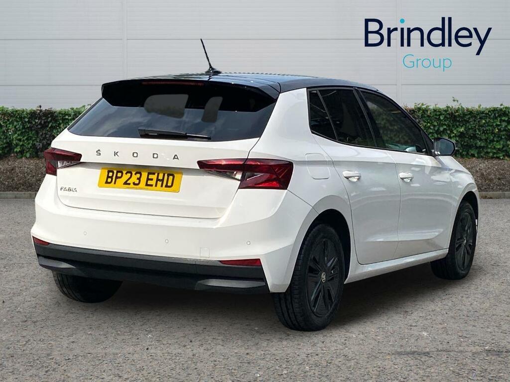 Skoda Fabia 1.0 Tsi Colour Edition Hatchback BP23EHD White #4