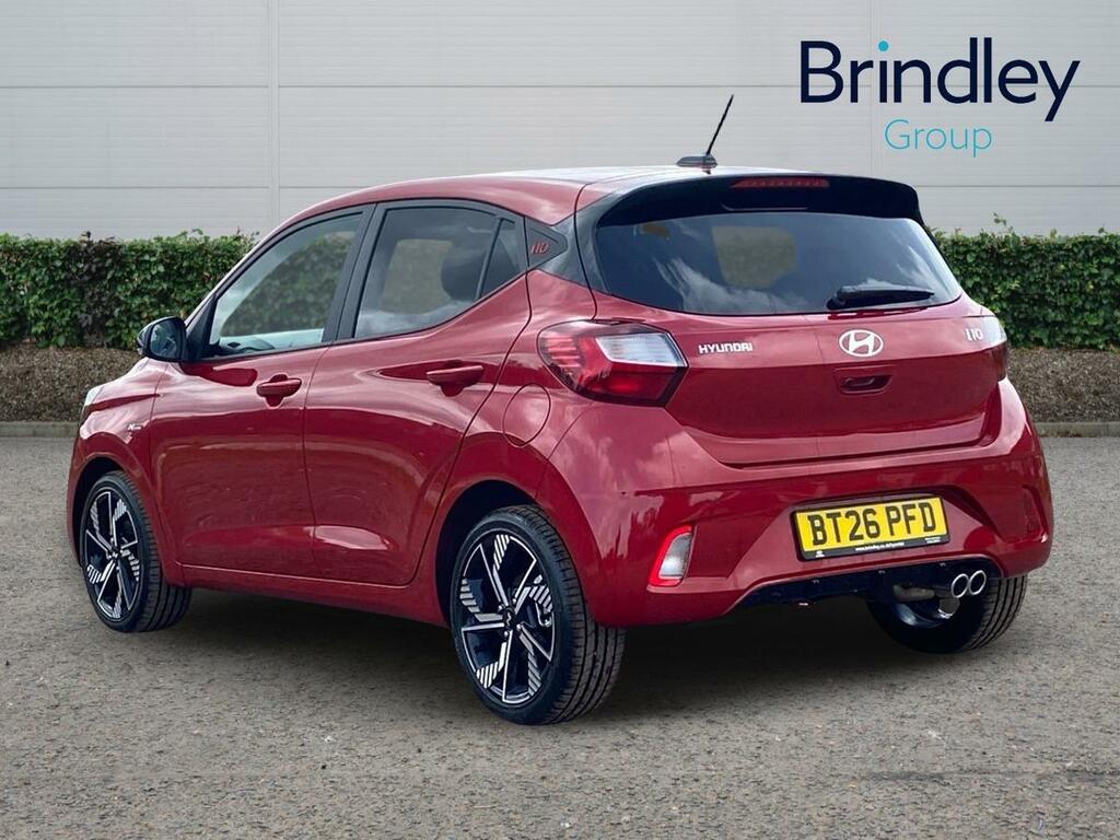 Hyundai I10 1.0 T-gdi N Line Hatchback Euro BT26PFD Red #3